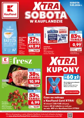 Kaufland - gazetka promocyjna Oferta Kaufland - SUPER SOBOTA od soboty 09.05 do soboty 09.05