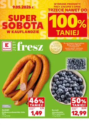 Kaufland - gazetka promocyjna Oferta Kaufland - SUPER SOBOTA od soboty 09.05 do soboty 09.05 - strona 2