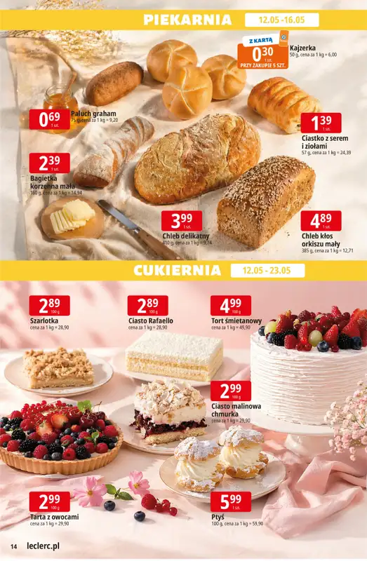 Leclerc - gazetka promocyjna Oferta E.Leclerc I Czas na relaks od wtorku 12.05 do soboty 23.05 - strona 14