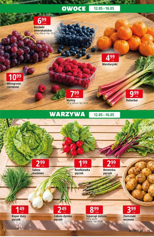 Leclerc - gazetka promocyjna Oferta E.Leclerc I Czas na relaks od wtorku 12.05 do soboty 23.05 - strona 15