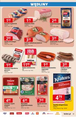 Leclerc - gazetka promocyjna Oferta E.Leclerc I Czas na relaks od wtorku 12.05 do soboty 23.05 - strona 17