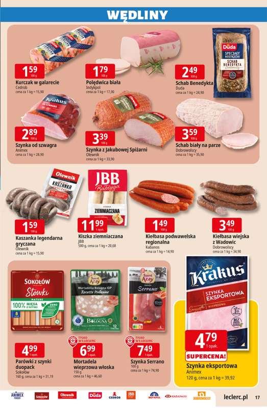 Leclerc - gazetka promocyjna Oferta E.Leclerc I Czas na relaks od wtorku 12.05 do soboty 23.05 - strona 17
