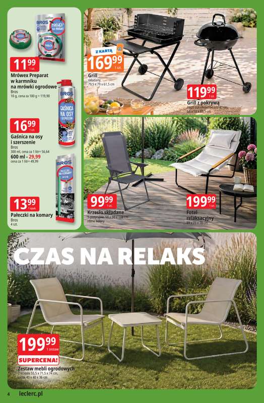 Leclerc - gazetka promocyjna Oferta E.Leclerc I Czas na relaks od wtorku 12.05 do soboty 23.05 - strona 4