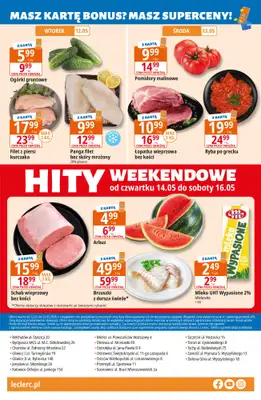 Leclerc - gazetka promocyjna Oferta E.Leclerc I Czas na relaks od wtorku 12.05 do soboty 23.05 - strona 24