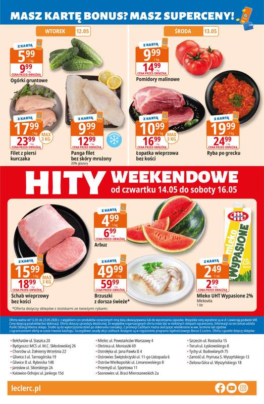 Leclerc - gazetka promocyjna Oferta E.Leclerc I Czas na relaks od wtorku 12.05 do soboty 23.05 - strona 24