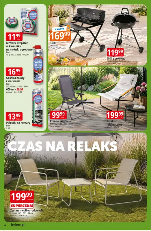 Leclerc - gazetka promocyjna Oferta E.Leclerc I Czas na relaks od wtorku 12.05 do soboty 23.05 - strona 4