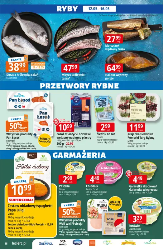 Leclerc - gazetka promocyjna Oferta E.Leclerc I Czas na relaks od wtorku 12.05 do soboty 23.05 - strona 18