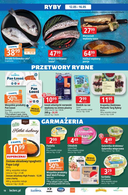 Leclerc - gazetka promocyjna Oferta E.Leclerc I Czas na relaks od wtorku 12.05 do soboty 23.05 - strona 18