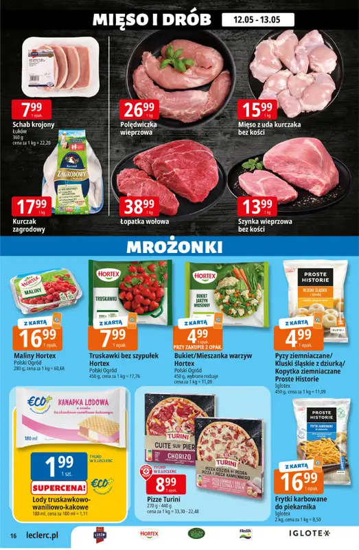 Leclerc - gazetka promocyjna Oferta E.Leclerc I Czas na relaks od wtorku 12.05 do soboty 23.05 - strona 16