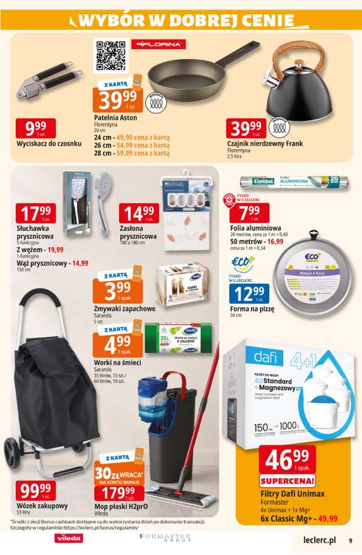 Leclerc - gazetka promocyjna Oferta E.Leclerc I Czas na relaks od wtorku 12.05 do soboty 23.05 - strona 9