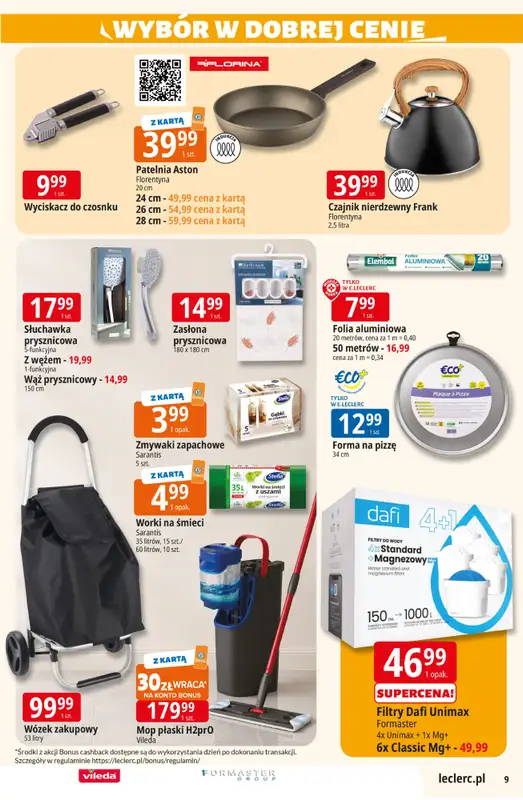 Leclerc - gazetka promocyjna Oferta E.Leclerc I Czas na relaks od wtorku 12.05 do soboty 23.05 - strona 9