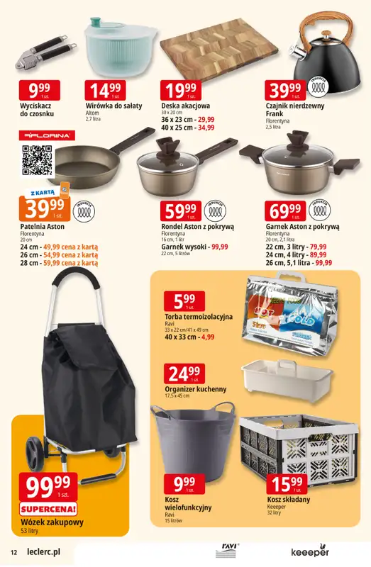 Leclerc - gazetka promocyjna Oferta E.Leclerc I Czas na relaks od wtorku 12.05 do soboty 23.05 - strona 12