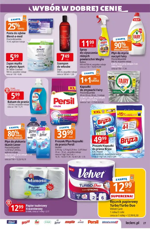 Leclerc - gazetka promocyjna Oferta E.Leclerc I Czas na relaks od wtorku 12.05 do soboty 23.05 - strona 27