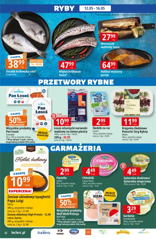Leclerc - gazetka promocyjna Oferta E.Leclerc I Czas na relaks od wtorku 12.05 do soboty 23.05 - strona 22