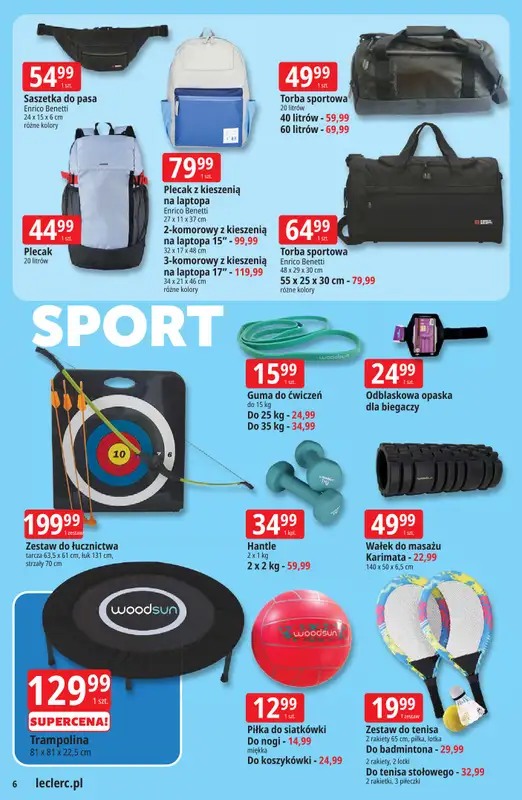 Leclerc - gazetka promocyjna Oferta E.Leclerc I Czas na relaks od wtorku 12.05 do soboty 23.05 - strona 6
