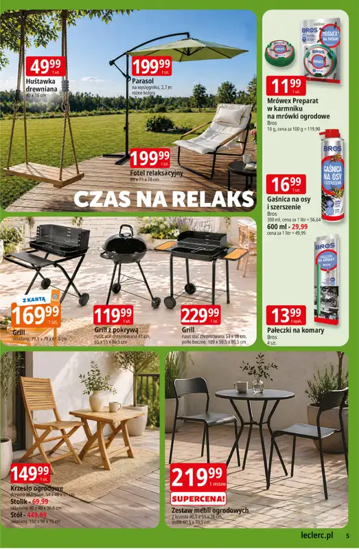 Leclerc - gazetka promocyjna Oferta E.Leclerc I Czas na relaks od wtorku 12.05 do soboty 23.05 - strona 5