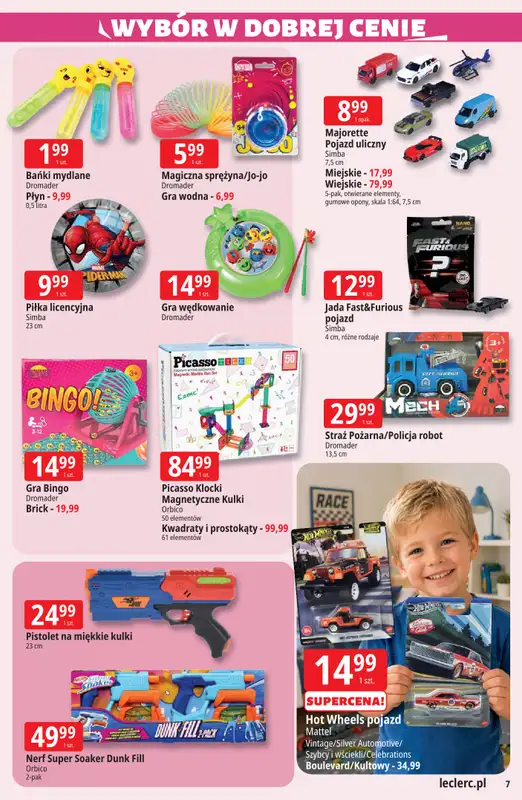 Leclerc - gazetka promocyjna Oferta E.Leclerc I Czas na relaks od wtorku 12.05 do soboty 23.05 - strona 7
