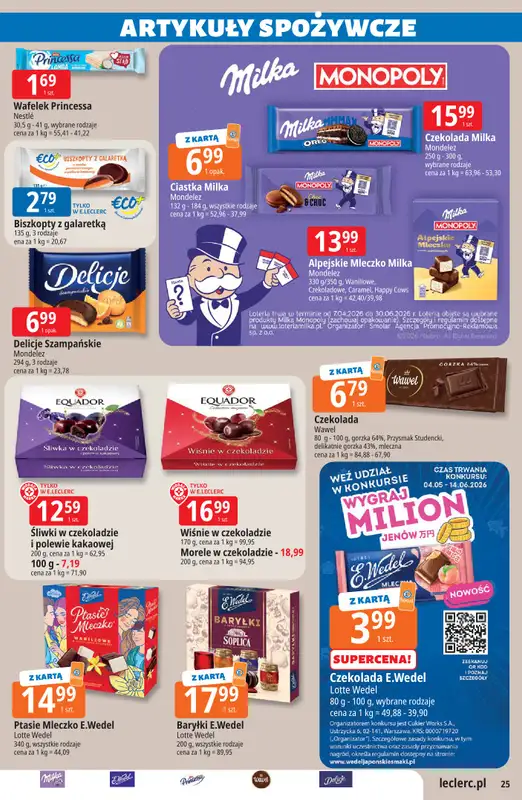 Leclerc - gazetka promocyjna Oferta E.Leclerc I Czas na relaks od wtorku 12.05 do soboty 23.05 - strona 25