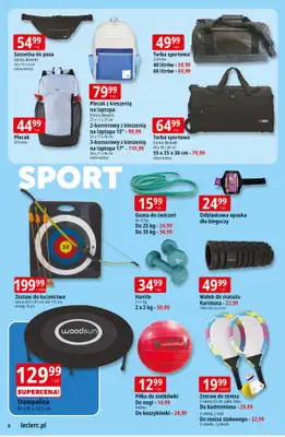 Leclerc - gazetka promocyjna Oferta E.Leclerc I Czas na relaks od wtorku 12.05 do soboty 23.05 - strona 6