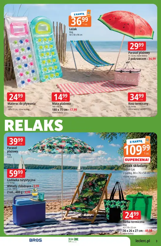 Leclerc - gazetka promocyjna Oferta E.Leclerc I Czas na relaks od wtorku 12.05 do soboty 23.05 - strona 3