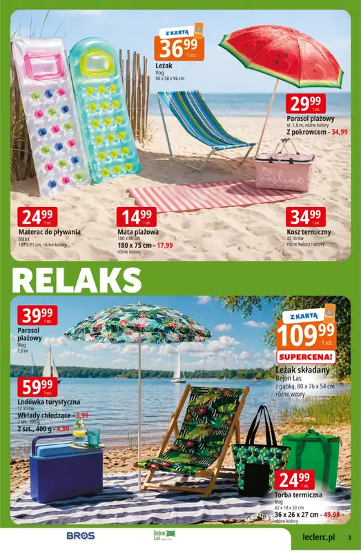 Leclerc - gazetka promocyjna Oferta E.Leclerc I Czas na relaks od wtorku 12.05 do soboty 23.05 - strona 3