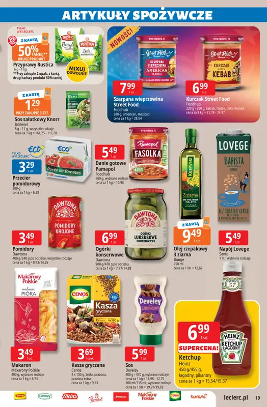 Leclerc - gazetka promocyjna Oferta E.Leclerc I Czas na relaks od wtorku 12.05 do soboty 23.05 - strona 19
