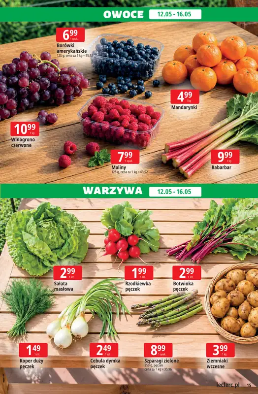 Leclerc - gazetka promocyjna Oferta E.Leclerc I Czas na relaks od wtorku 12.05 do soboty 23.05 - strona 15