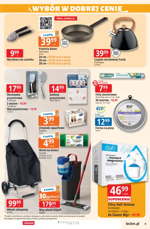 Leclerc - gazetka promocyjna Oferta E.Leclerc I Czas na relaks od wtorku 12.05 do soboty 23.05 - strona 9