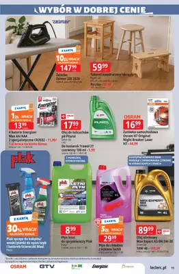 Leclerc - gazetka promocyjna Oferta E.Leclerc I Czas na relaks od wtorku 12.05 do soboty 23.05 - strona 11