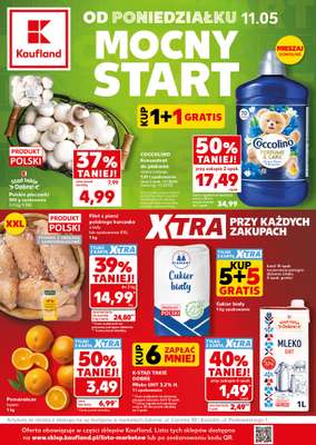 Kaufland - gazetka promocyjna Mocny Start od poniedziałku 11.05 do środy 13.05