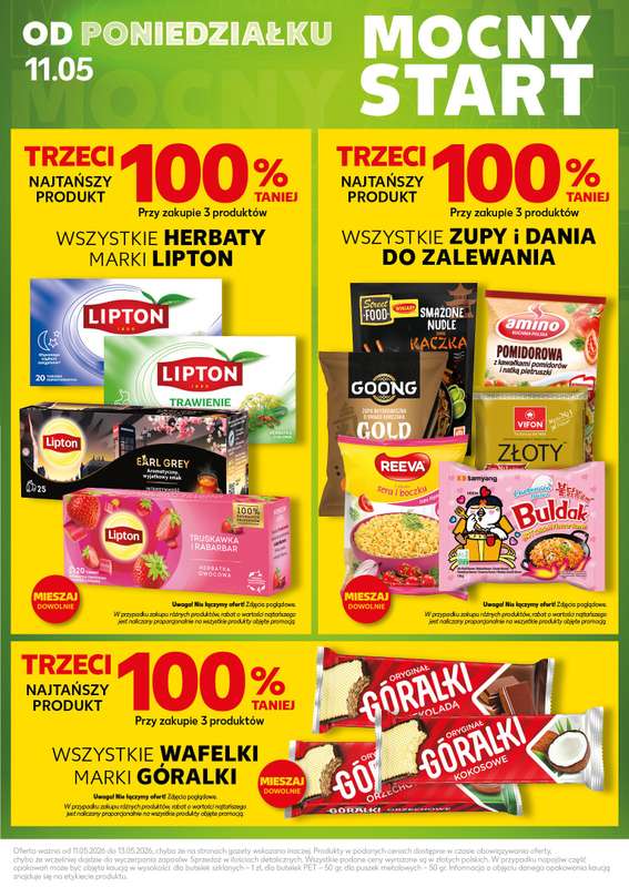 Kaufland - gazetka promocyjna Mocny Start od poniedziałku 11.05 do środy 13.05 - strona 3