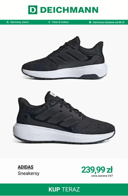 Deichmann - gazetka promocyjna Sneakersy męskie Adidas od piątku 08.05  - strona 6