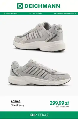 Deichmann - gazetka promocyjna Sneakersy męskie Adidas od piątku 08.05  - strona 5