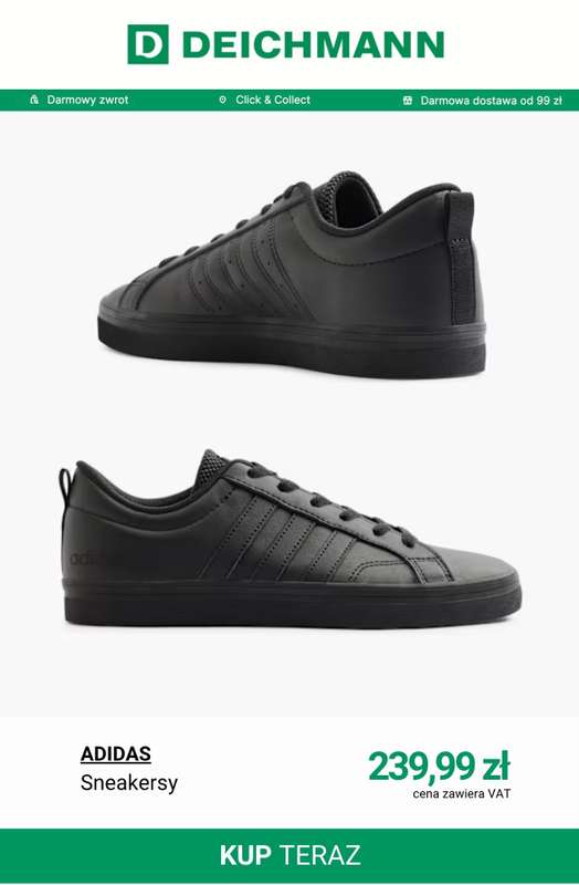 Deichmann - gazetka promocyjna Sneakersy męskie Adidas od piątku 08.05  - strona 7