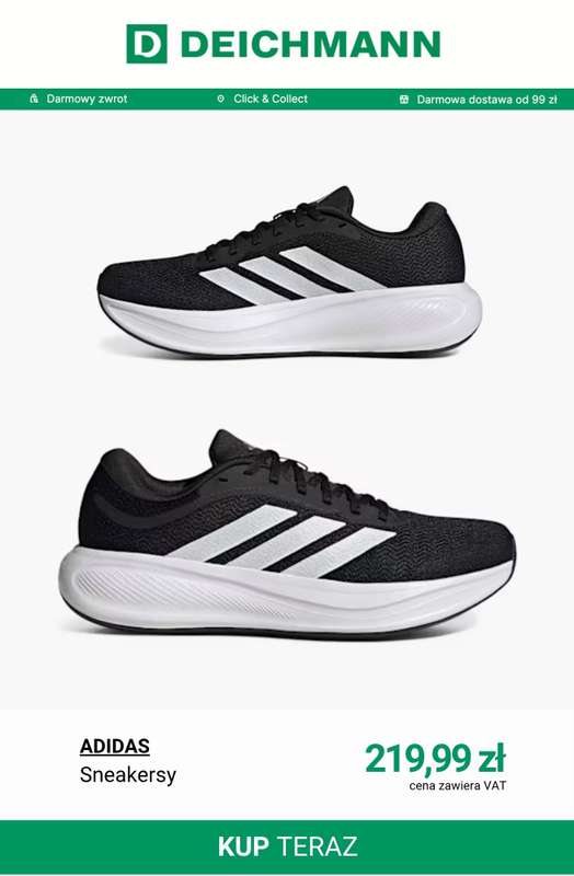 Deichmann - gazetka promocyjna Sneakersy męskie Adidas od piątku 08.05  - strona 8