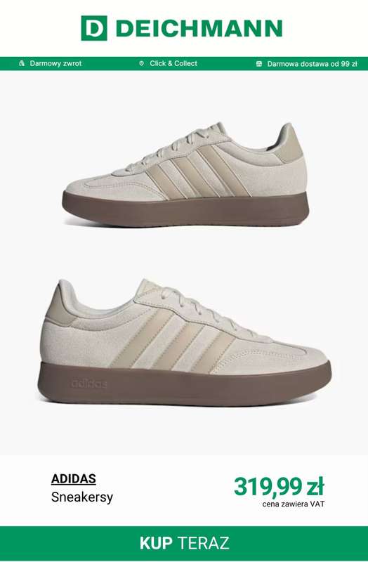 Deichmann - gazetka promocyjna Sneakersy męskie Adidas od piątku 08.05  - strona 4