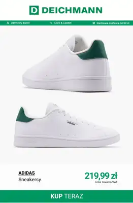 Deichmann - gazetka promocyjna Sneakersy męskie Adidas od piątku 08.05  - strona 12