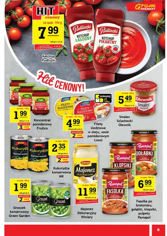 Gram Market - gazetka promocyjna Gazetka od środy 13.05 do wtorku 19.05 - strona 8
