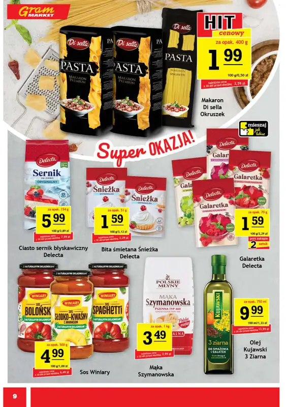 Gram Market - gazetka promocyjna Gazetka od środy 13.05 do wtorku 19.05 - strona 9