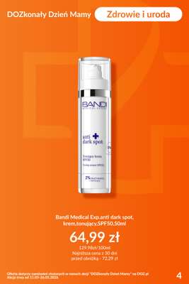 DOZ.PL - gazetka promocyjna DOZkonały Dzień Mamy! Oferty do -20% od poniedziałku 11.05 do wtorku 26.05 - strona 4