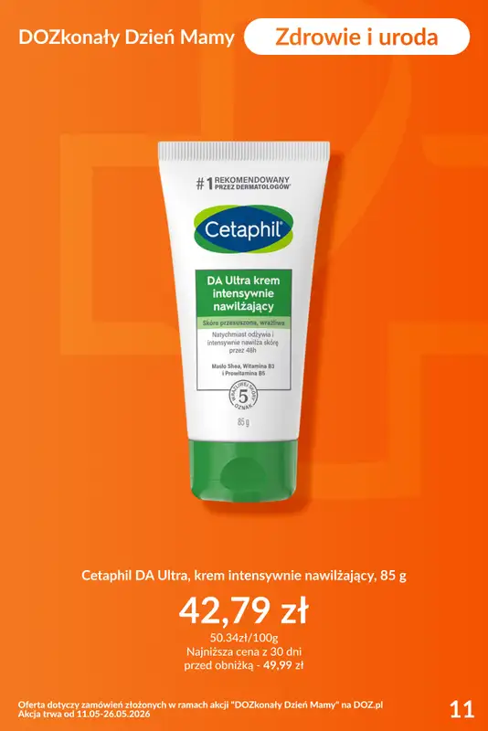 DOZ.PL - gazetka promocyjna DOZkonały Dzień Mamy! Oferty do -20% od poniedziałku 11.05 do wtorku 26.05 - strona 11