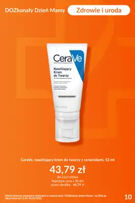 DOZ.PL - gazetka promocyjna DOZkonały Dzień Mamy! Oferty do -20% od poniedziałku 11.05 do wtorku 26.05 - strona 10