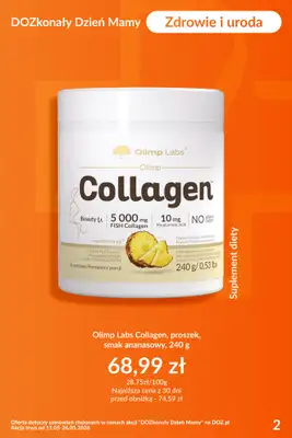 DOZ.PL - gazetka promocyjna DOZkonały Dzień Mamy! Oferty do -20% od poniedziałku 11.05 do wtorku 26.05 - strona 2