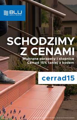 Blu Salony Łazienek - gazetka promocyjna Kod rabatowy od piątku 08.05 do niedzieli 31.05