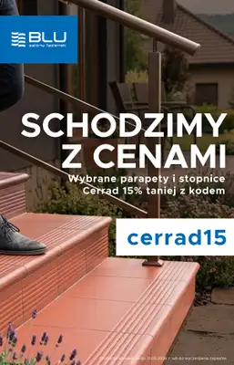 Blu Salony Łazienek - gazetka promocyjna Kod rabatowy od piątku 08.05 do niedzieli 31.05