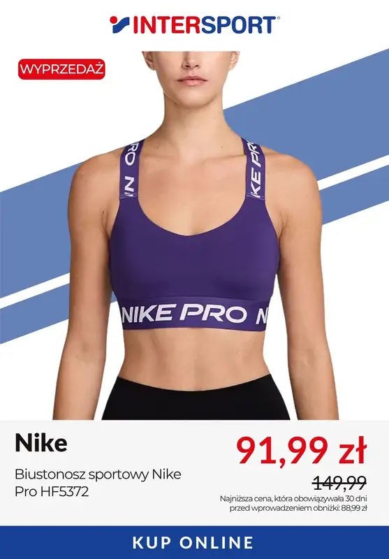Intersport - gazetka promocyjna Staniki sportowe do -50% od piątku 08.05 do środy 20.05 - strona 8