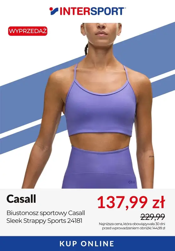 Intersport - gazetka promocyjna Staniki sportowe do -50% od piątku 08.05 do środy 20.05 - strona 12