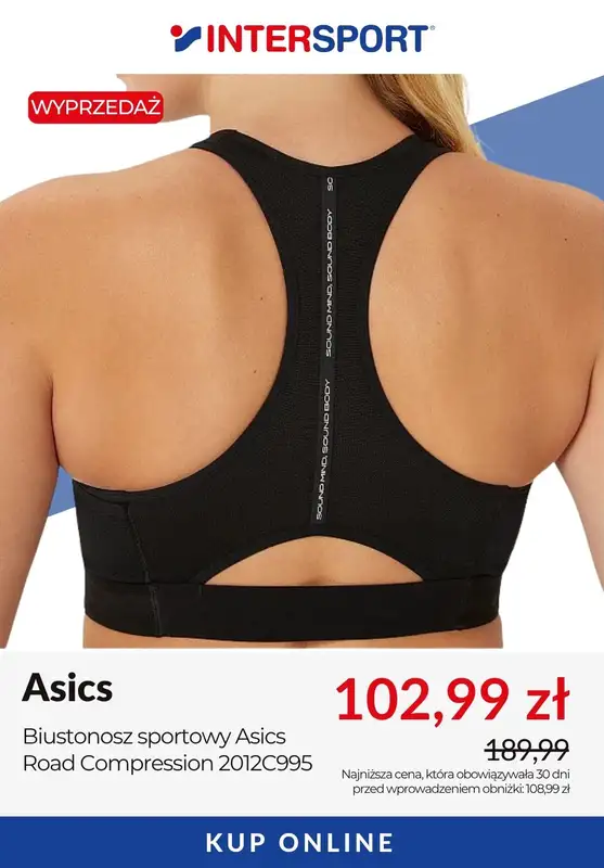 Intersport - gazetka promocyjna Staniki sportowe do -50% od piątku 08.05 do środy 20.05 - strona 9