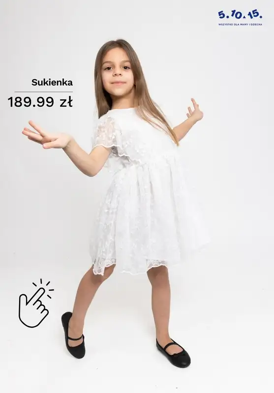 5.10.15 - gazetka promocyjna Odzież na komunie i chrzty od piątku 08.05  - strona 3