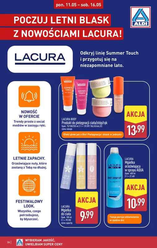 Aldi - gazetka promocyjna Pełny katalog! od poniedziałku 11.05 do soboty 16.05 - strona 24